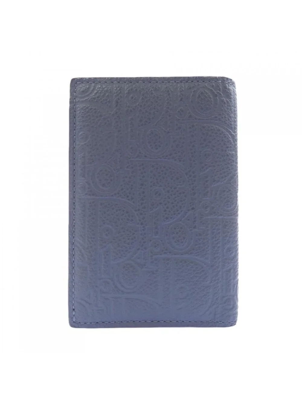 Dior Card Case Holders Gray
